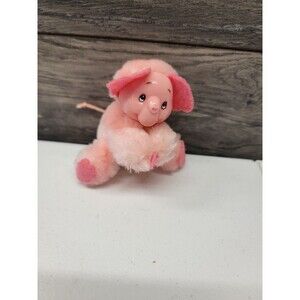 Vintage American Greetings Pencil Hugger Clip Pink Elephant